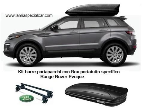 Portapacchi per Land Rover Range Rover Evoque 